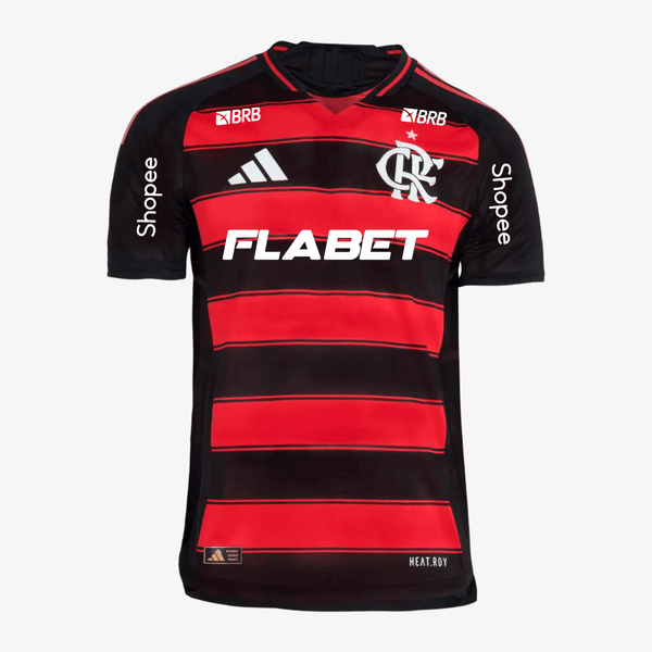 Camisa Adidas Flamengo 2025/26 I Authentic Com Patrocínios