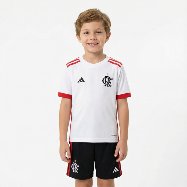 Conjunto Infantil Adidas Flamengo 2024/25 II