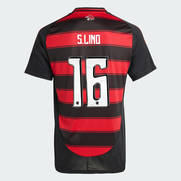 Camisa Adidas Flamengo 2025/26 I S. LINO N° 16