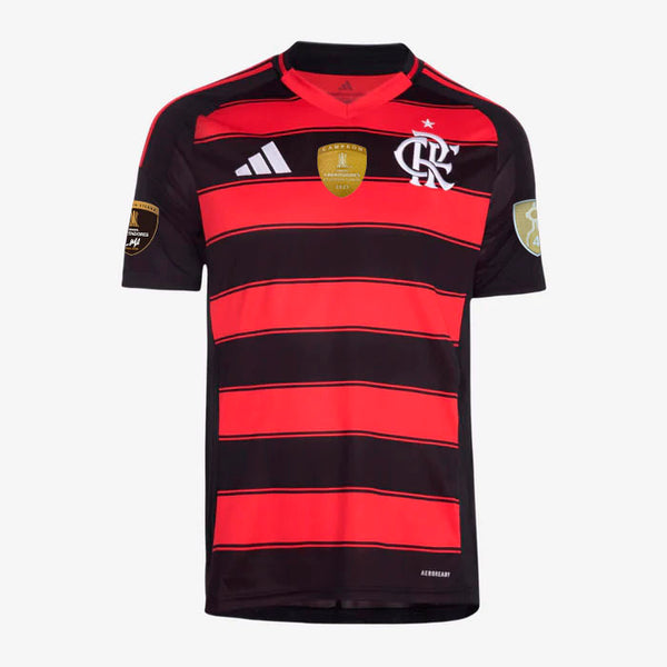 Camisa Adidas Flamengo 2025/26 I Patch Campeão Libertadores