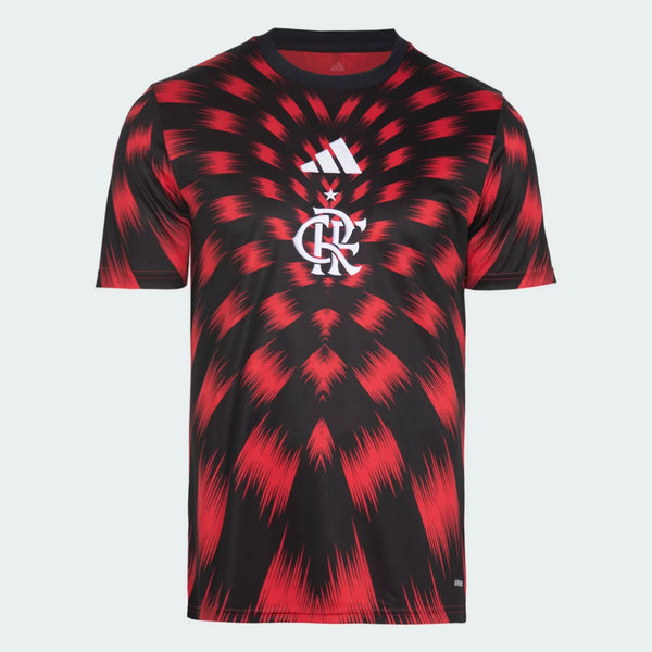 Camisa Adidas Pre Jogo Flamengo 2025/26